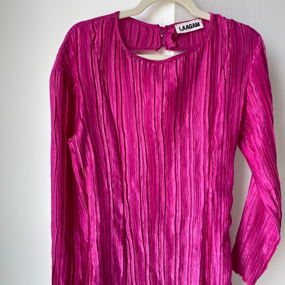 Elegant Pink Maxi Dress - Picture 7 of 12